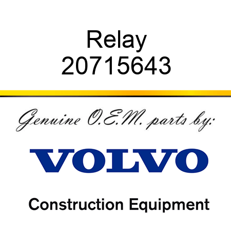Relay 20715643