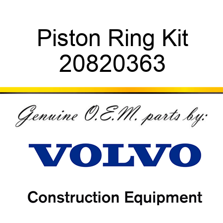 Piston Ring Kit 20820363