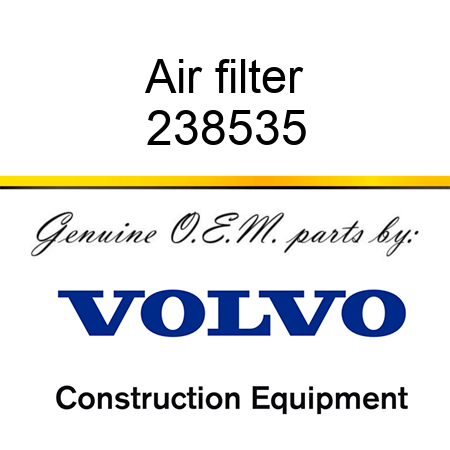 Air filter 238535