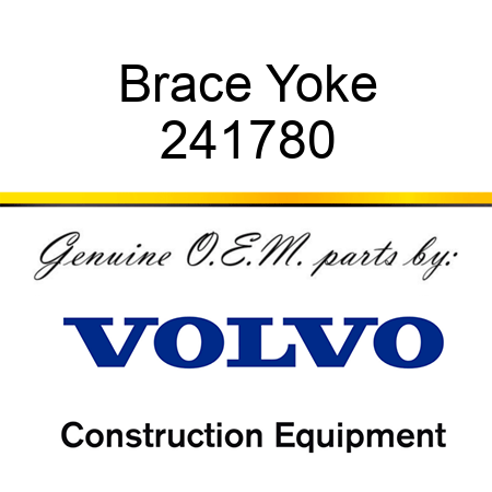 Brace, Yoke 241780
