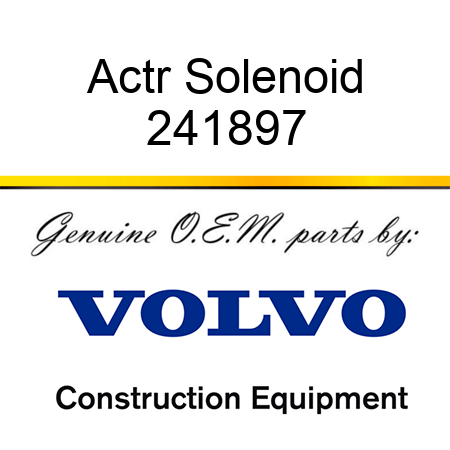 Actr Solenoid 241897