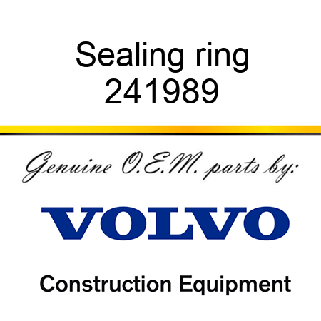 Sealing ring 241989
