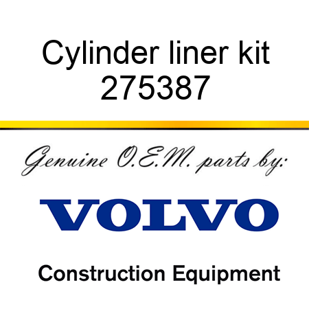 Cylinder liner kit 275387