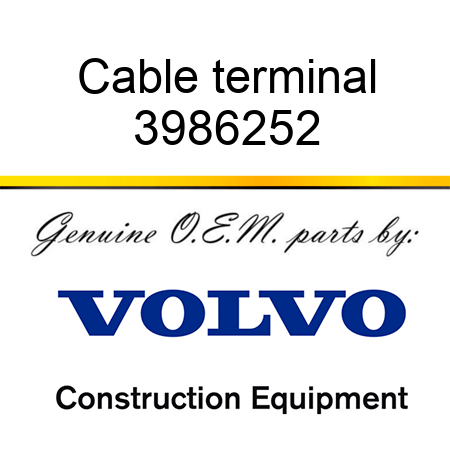 Cable terminal 3986252