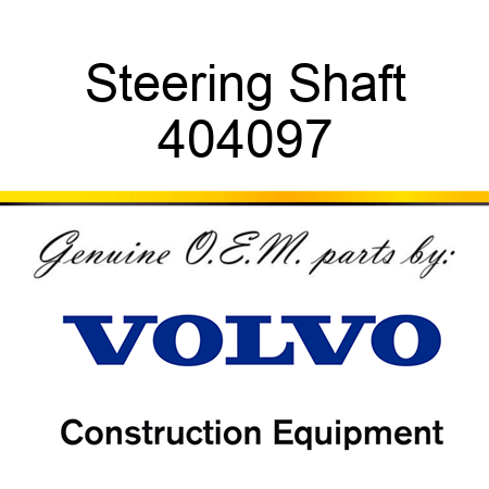 Steering Shaft 404097