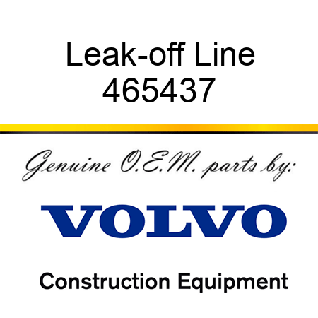 Leak-off Line 465437