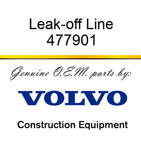 Leak-off Line 477901