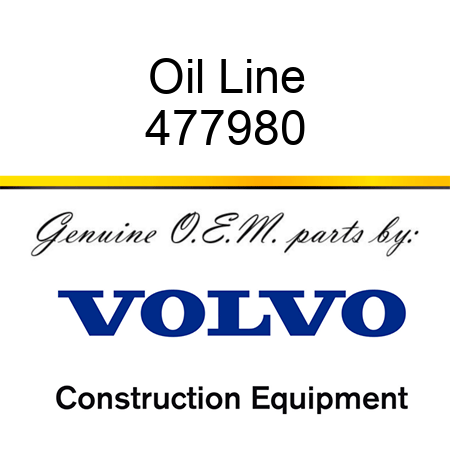 Oil Line 477980
