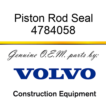 Piston Rod Seal 4784058