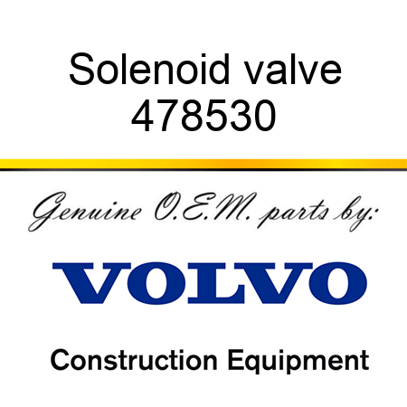 Solenoid valve 478530