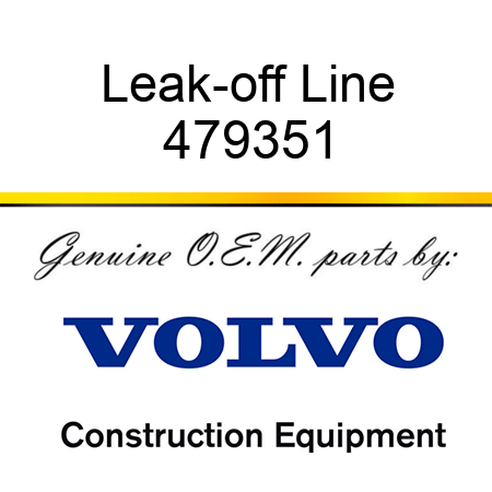 Leak-off Line 479351