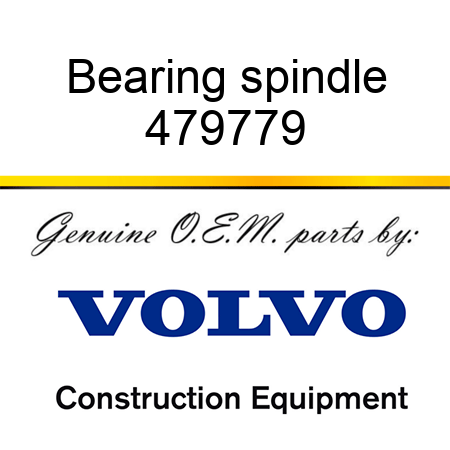 Bearing spindle 479779