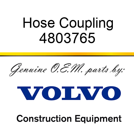 Hose Coupling 4803765