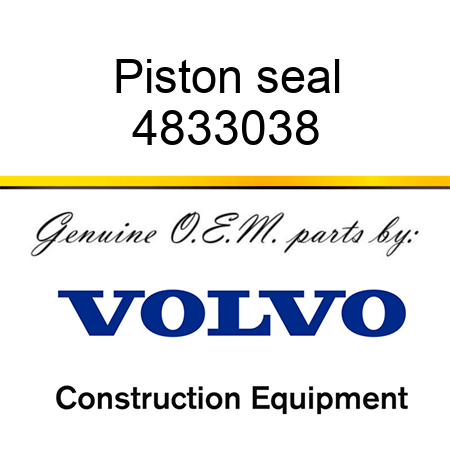 Piston seal 4833038