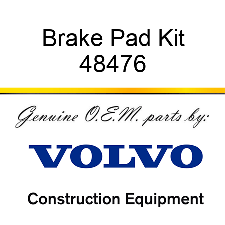 Brake Pad Kit 48476