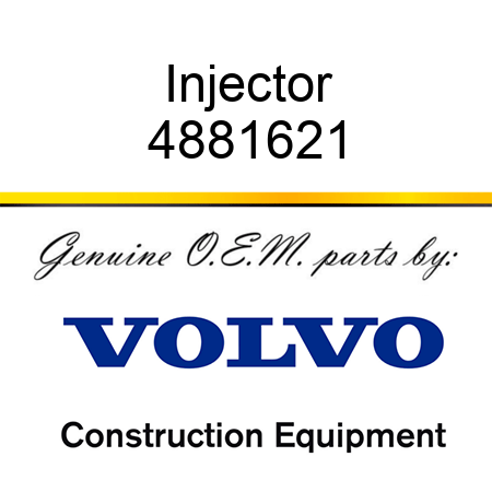 Injector 4881621