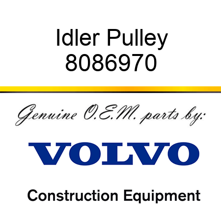 Idler Pulley 8086970