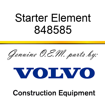 Starter Element 848585