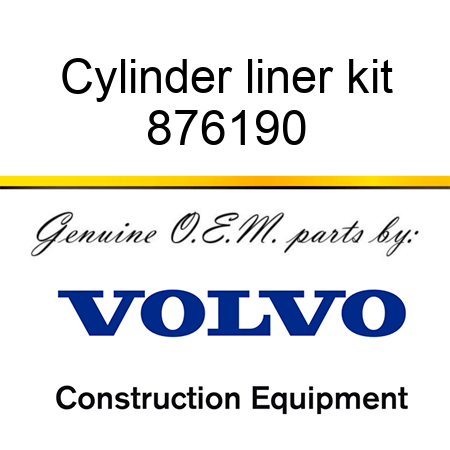 Cylinder liner kit 876190