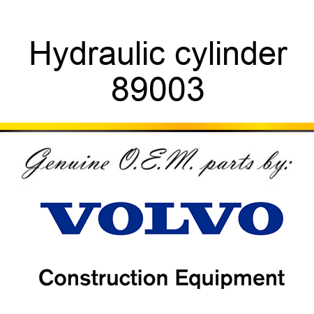 Hydraulic cylinder 89003