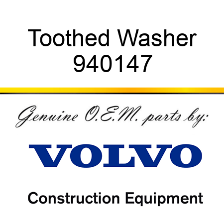 Toothed Washer 940147