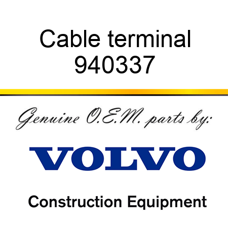 Cable terminal 940337