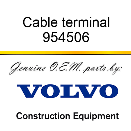 Cable terminal 954506