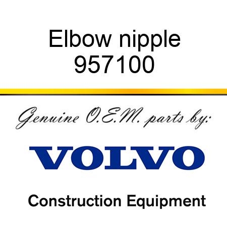 Elbow nipple 957100