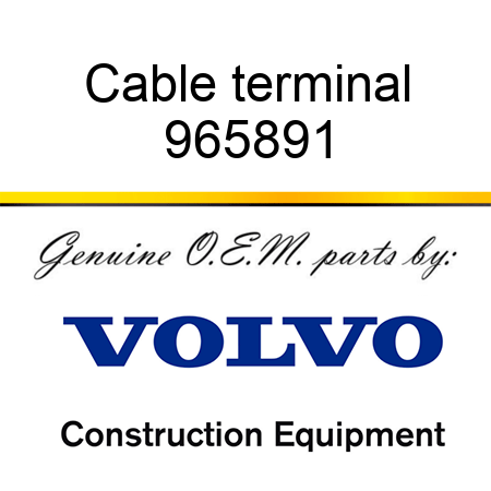Cable terminal 965891