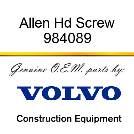 Allen Hd Screw 984089