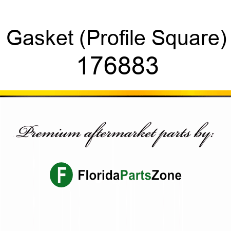 Gasket (Profile Square) 176883