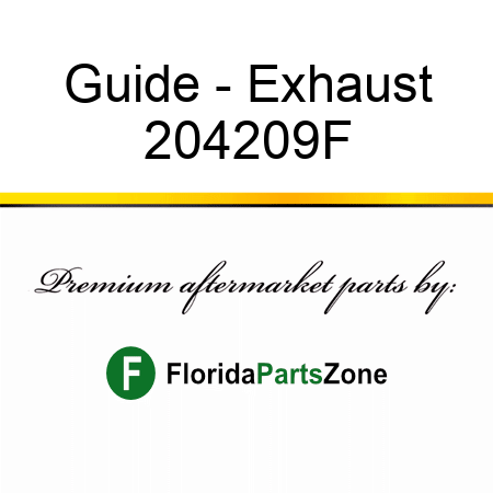 Guide - Exhaust 204209F