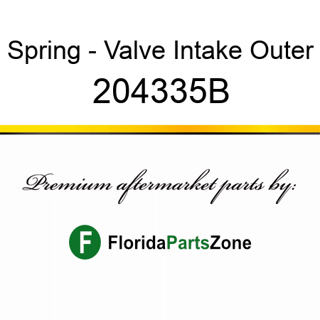 Spring - Valve Intake Outer 204335B