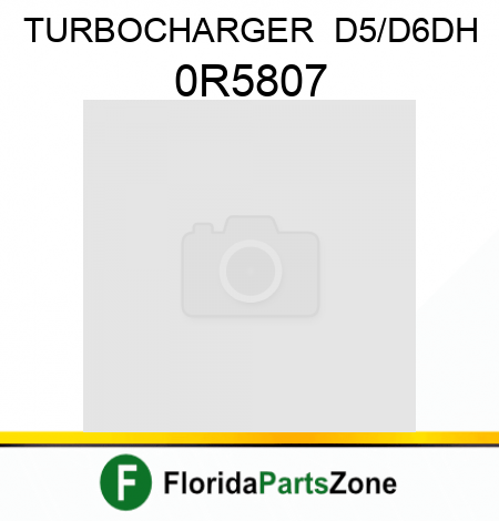 TURBOCHARGER  D5/D6DH 0R5807