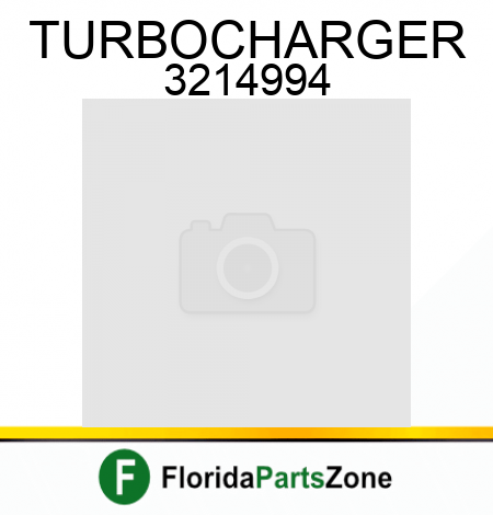 TURBOCHARGER 3214994