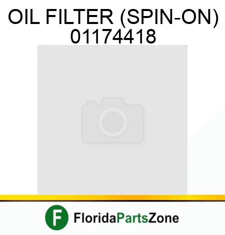 OIL FILTER (SPIN-ON) 01174418